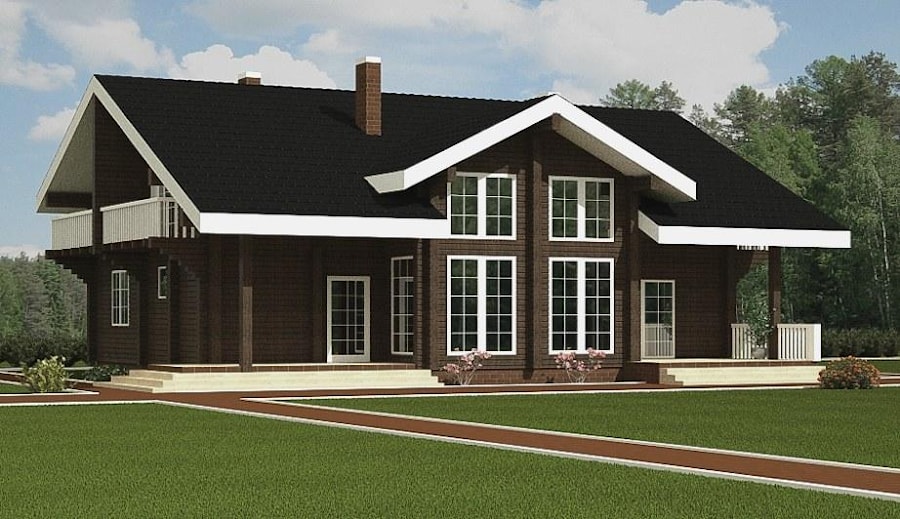Wooden house plans