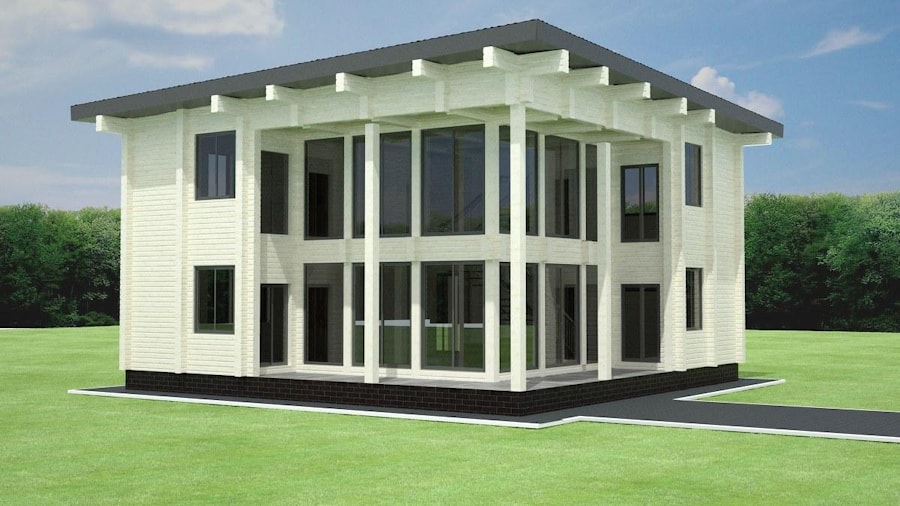 Wooden house plans