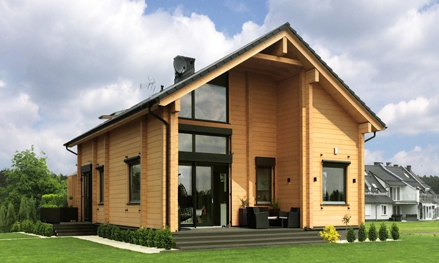 Model Rumah Kayu Orang Barat